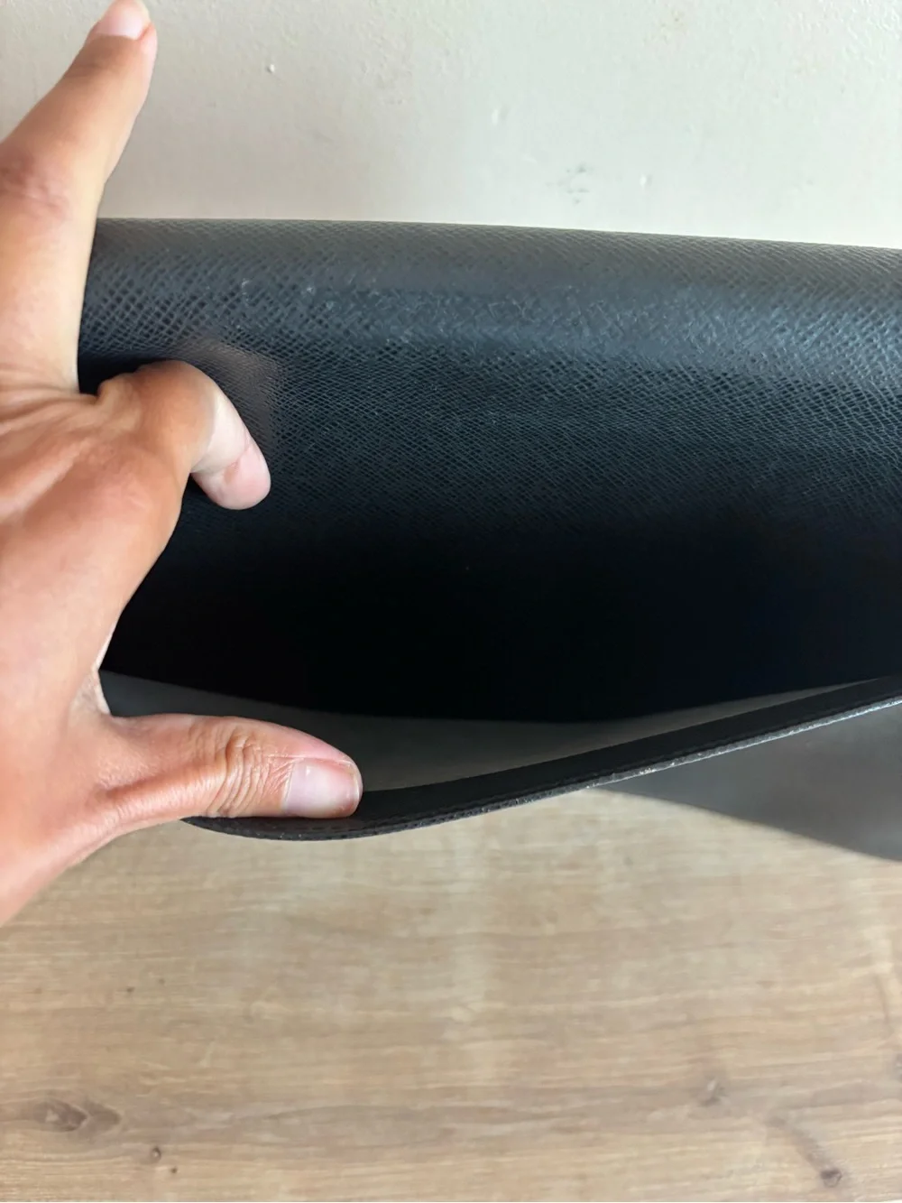Authentic Louis Vuitton clutch leather